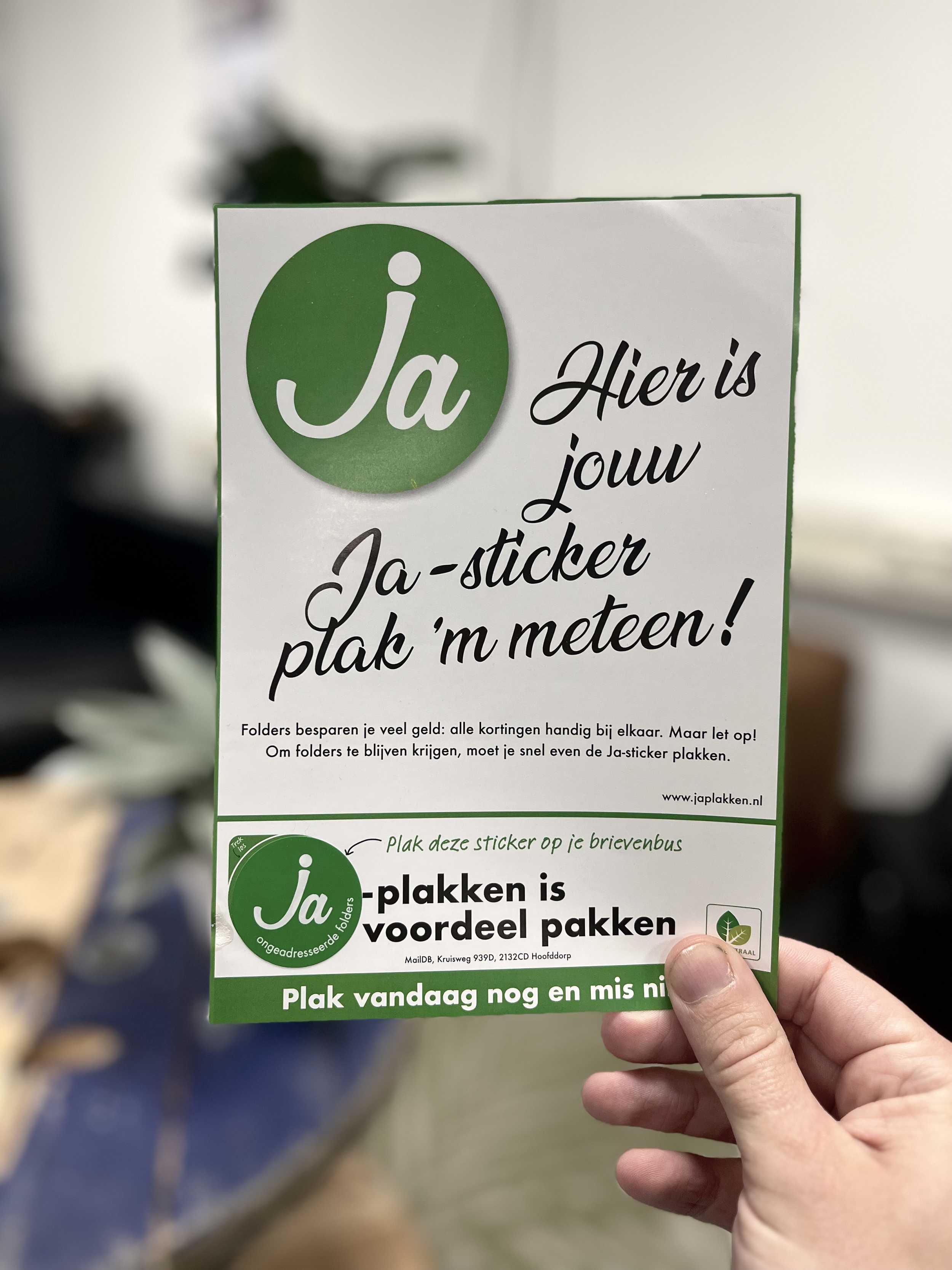 Ja-Sticker